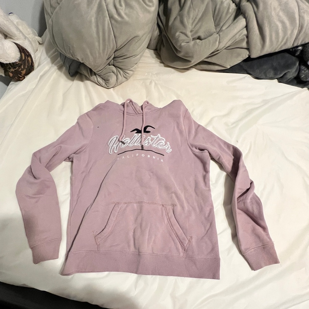 Hollister Light Purple Hoodie